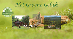 Desktop Screenshot of hetgroenegeluk.nl