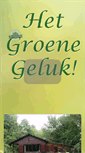 Mobile Screenshot of hetgroenegeluk.nl