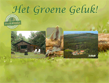Tablet Screenshot of hetgroenegeluk.nl